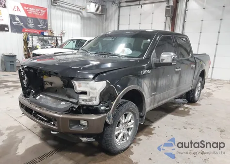 2015 Ford F-150 Lariat z USA, uszkodzony, nr VIN 1FTEW1EG2FFB33848